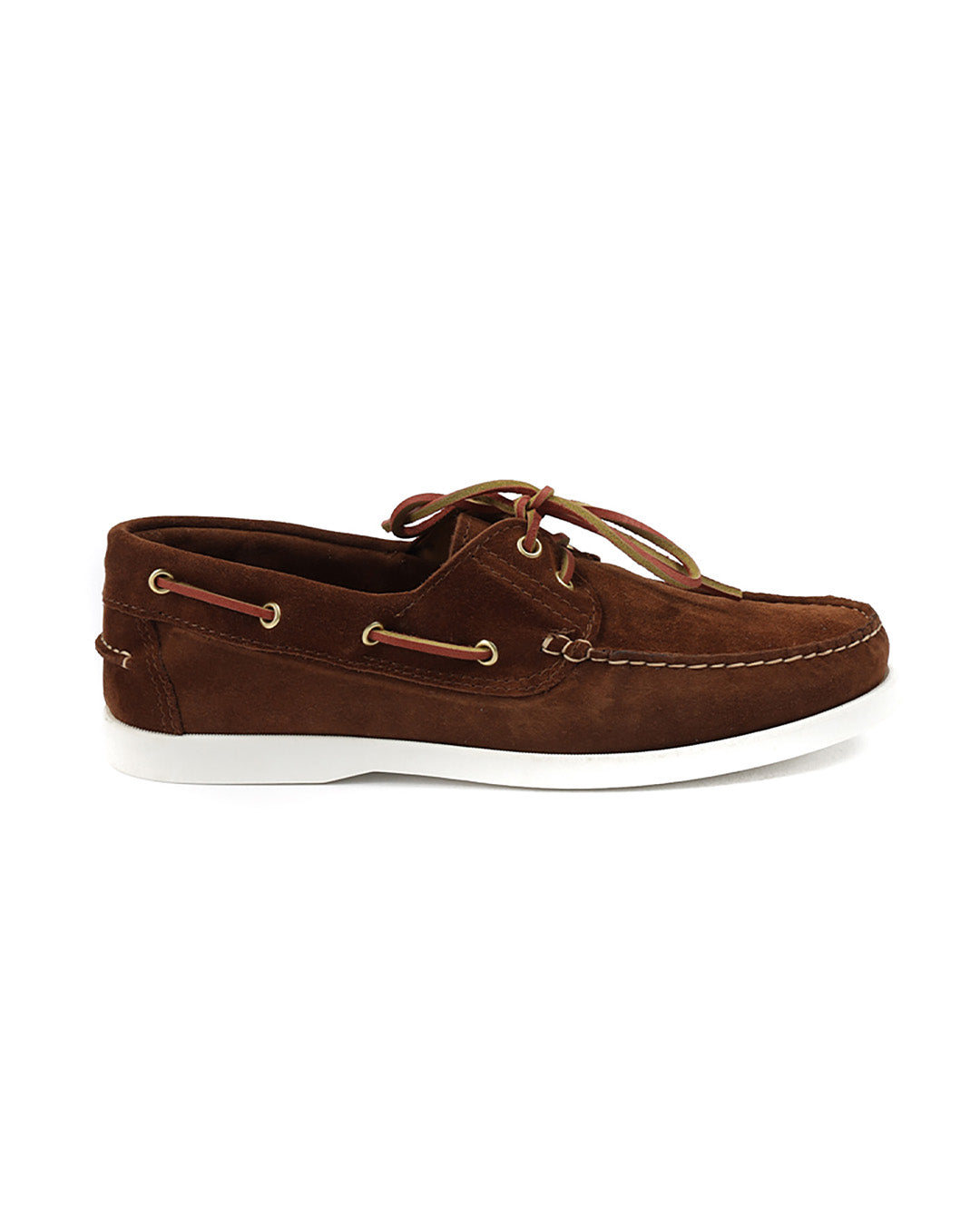 Jimmy - dark brown suede boat