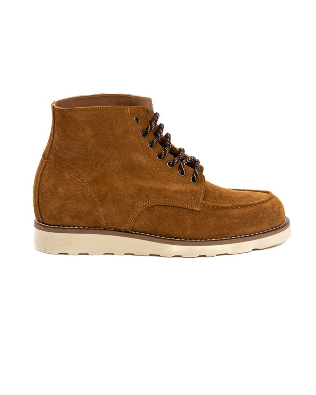 Moon - suede boot with leather laces