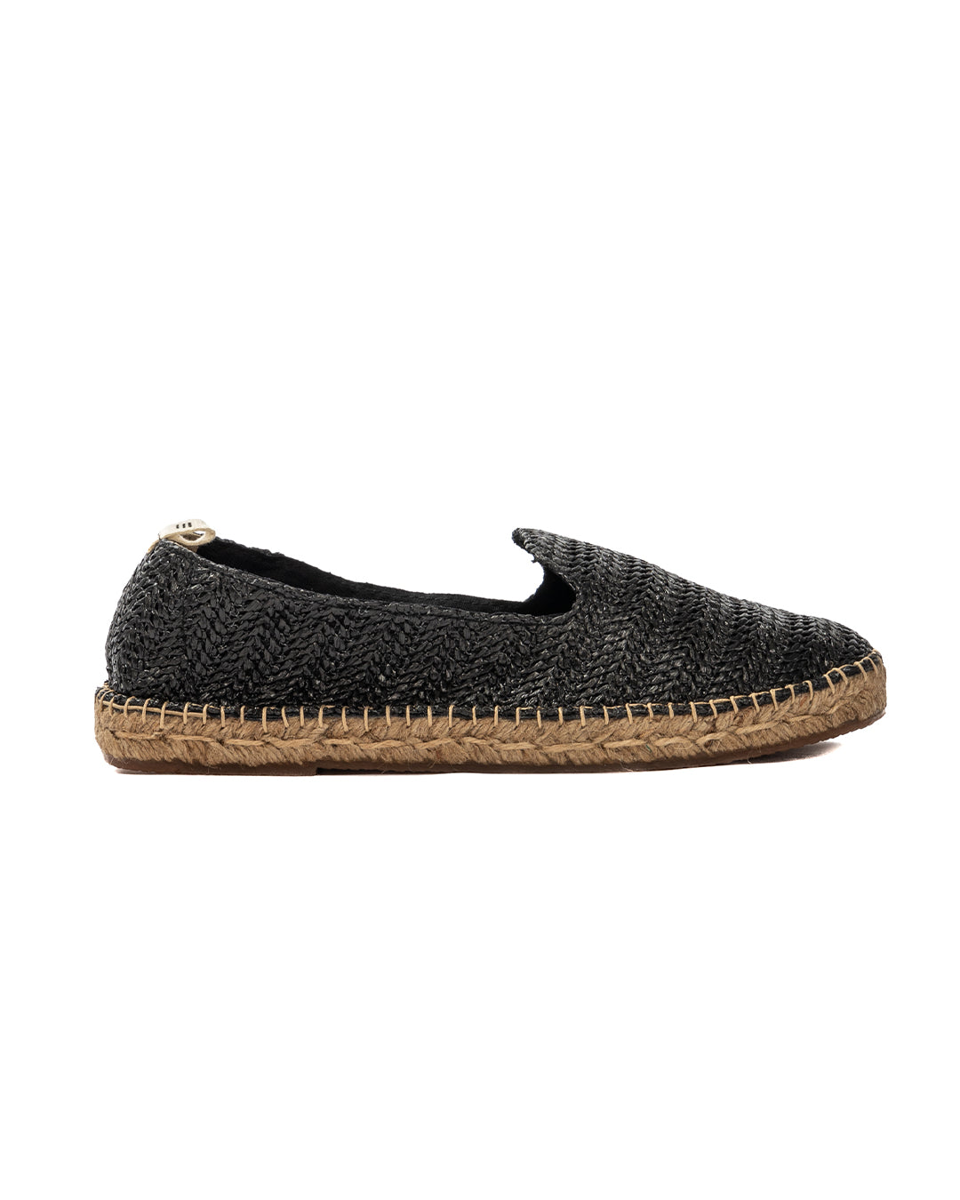 Gallipoli - espadrilles en raphia noir