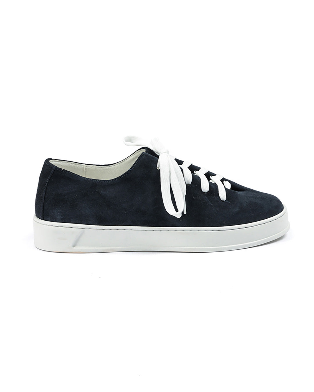 Steph - Baskets en daim bleu