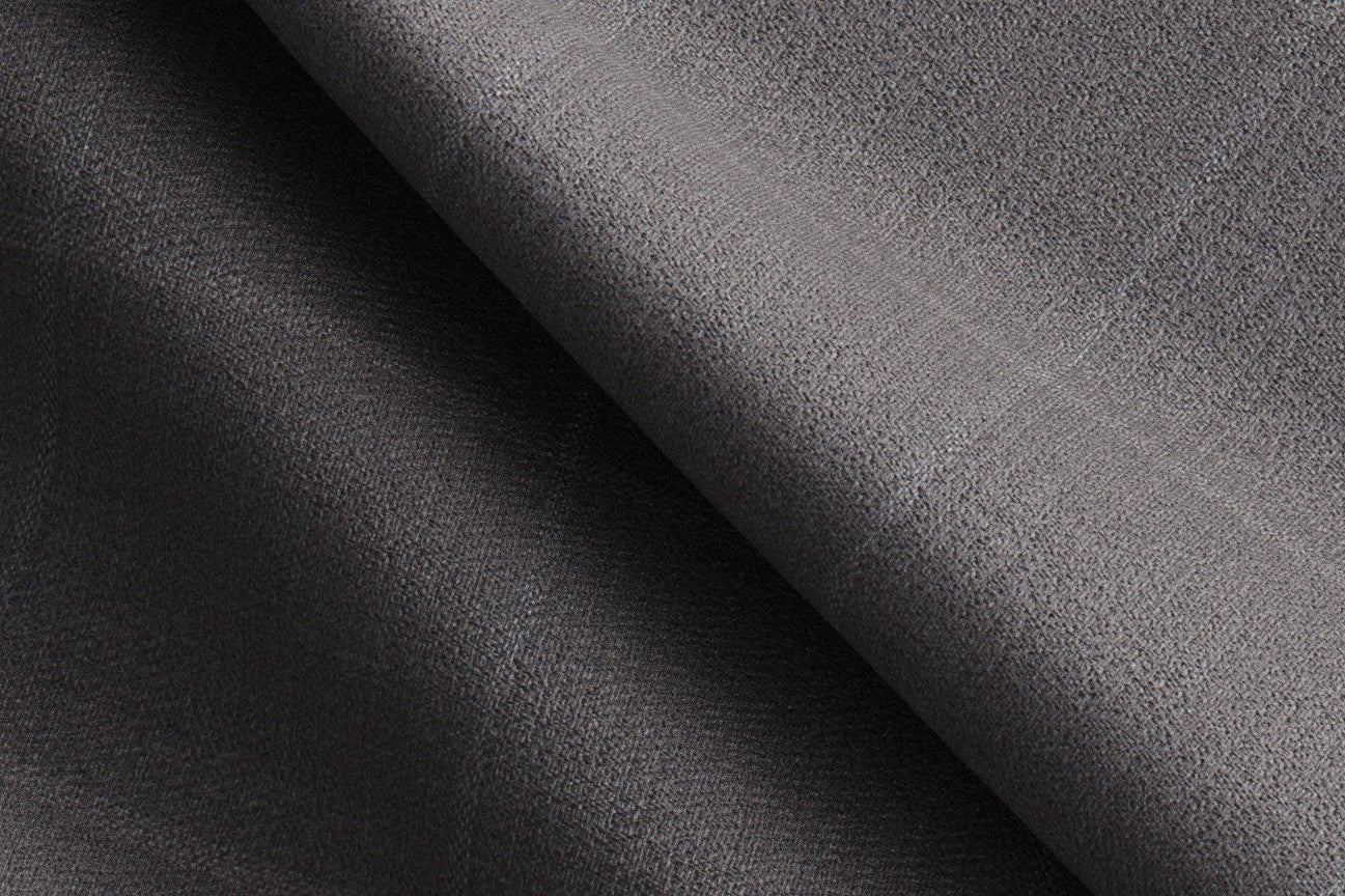 Canonico gray 110s wool tailored trousers with band