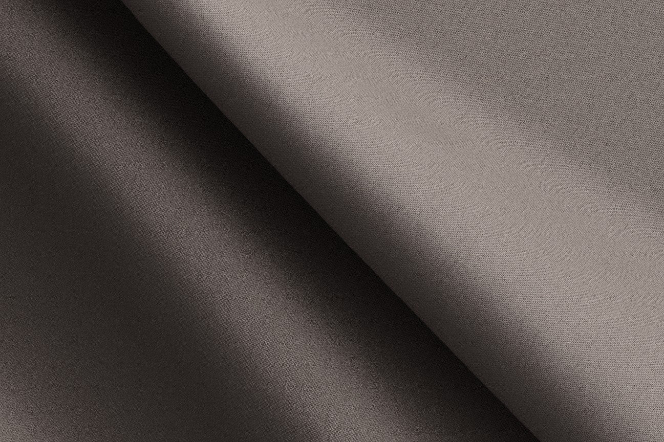 Pantalon tailleur en laine et soie beige années 150 avec bande Caccioppoli