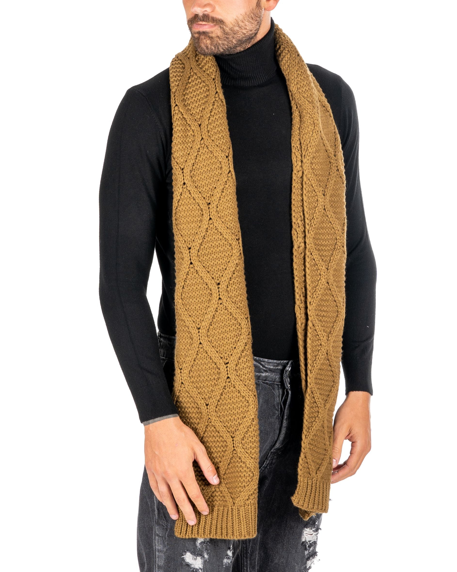 ECHARPE LOURDE SENPAE AVEC TRESSES