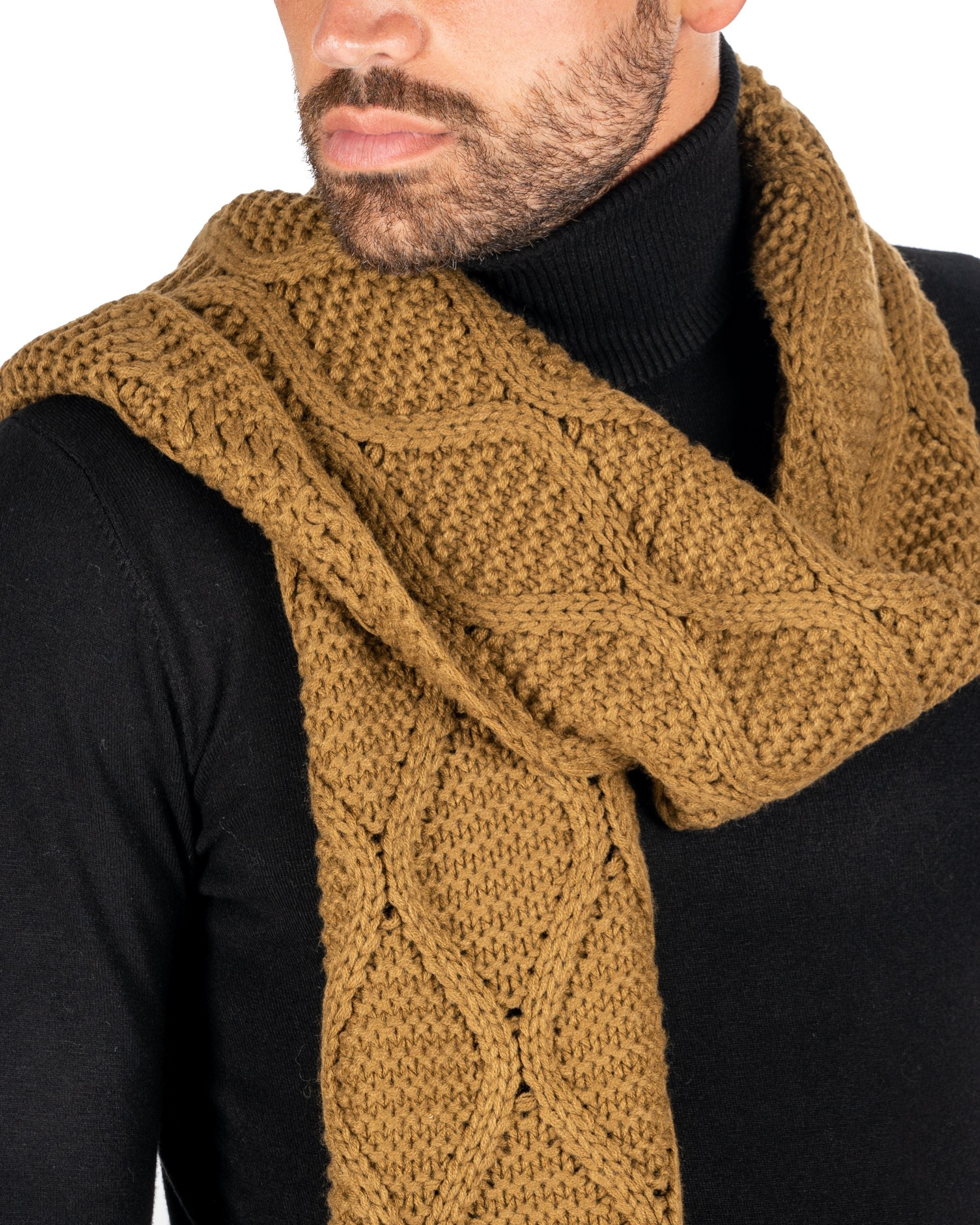 ECHARPE LOURDE SENPAE AVEC TRESSES