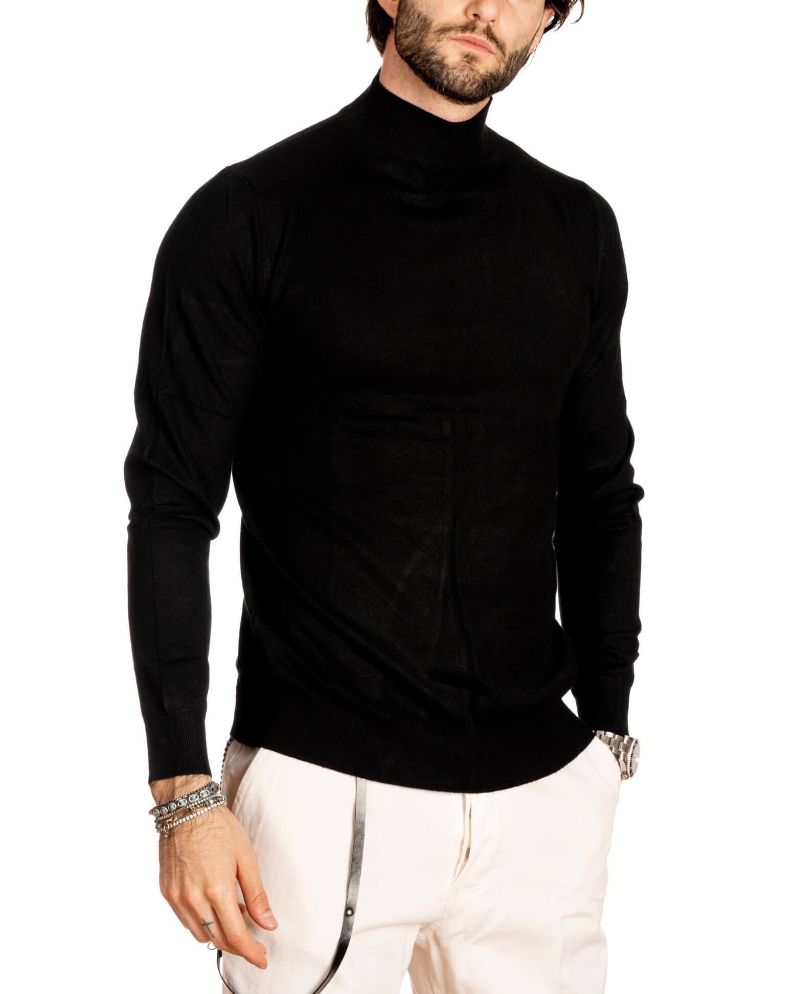 Jersey básico negro