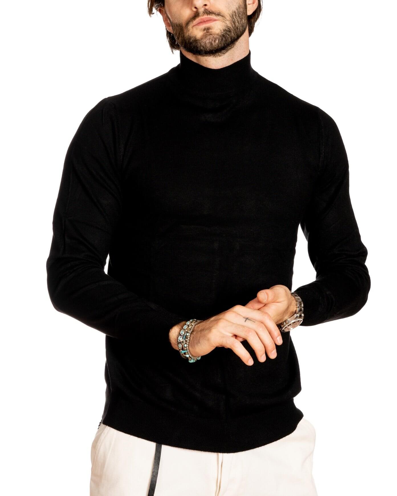Jersey básico negro