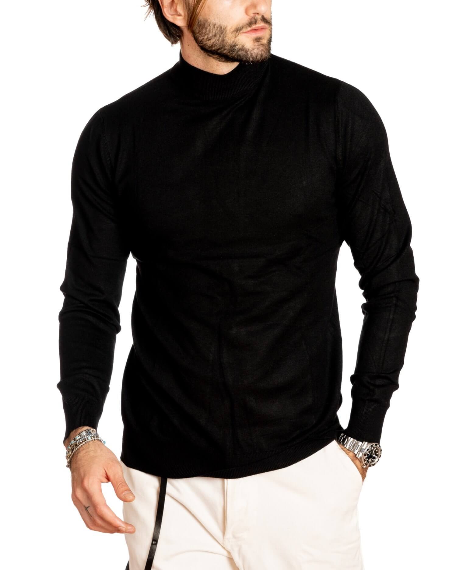 Jersey básico negro