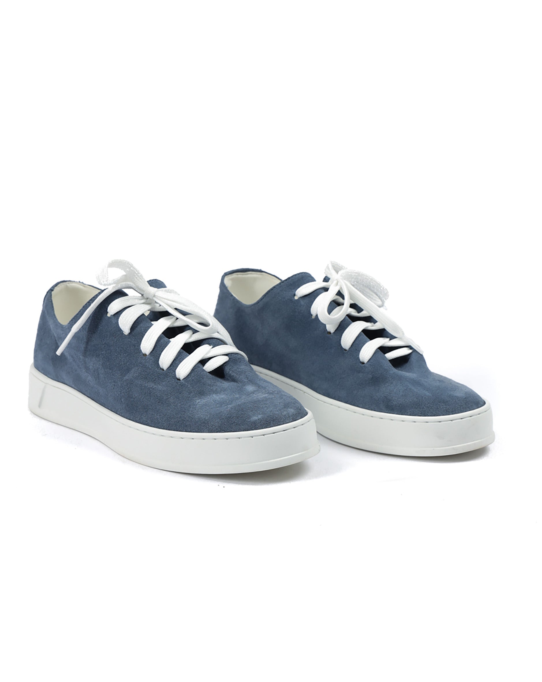 Steph - Denim suede sneakers