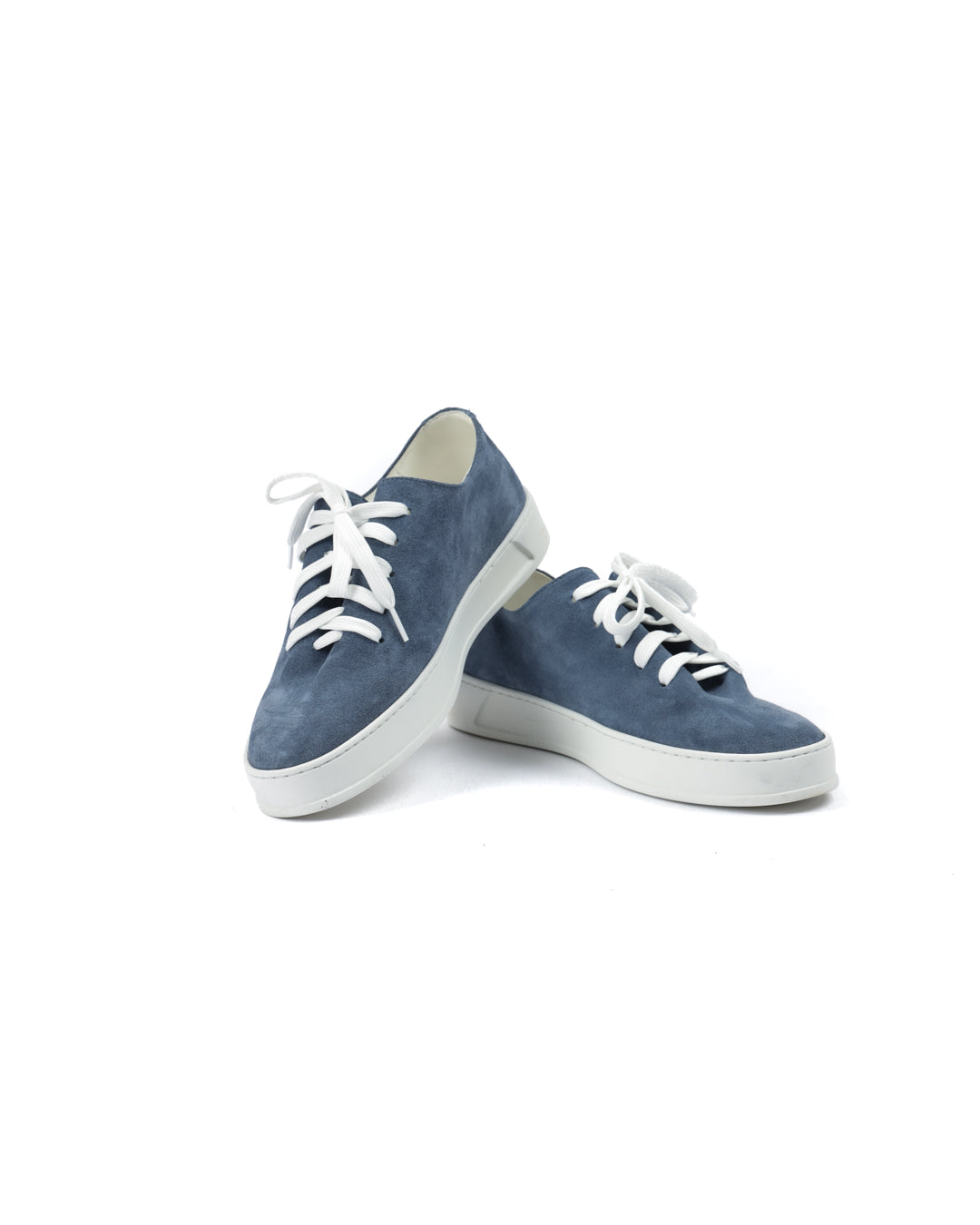 Steph - Denim suede sneakers