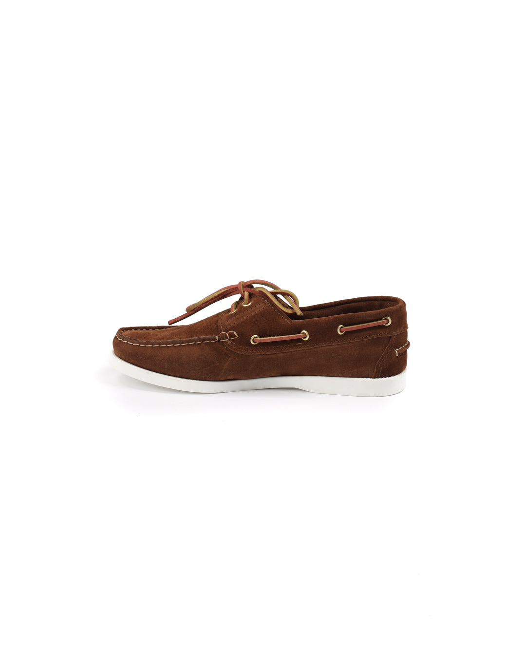Jimmy - dark brown suede boat