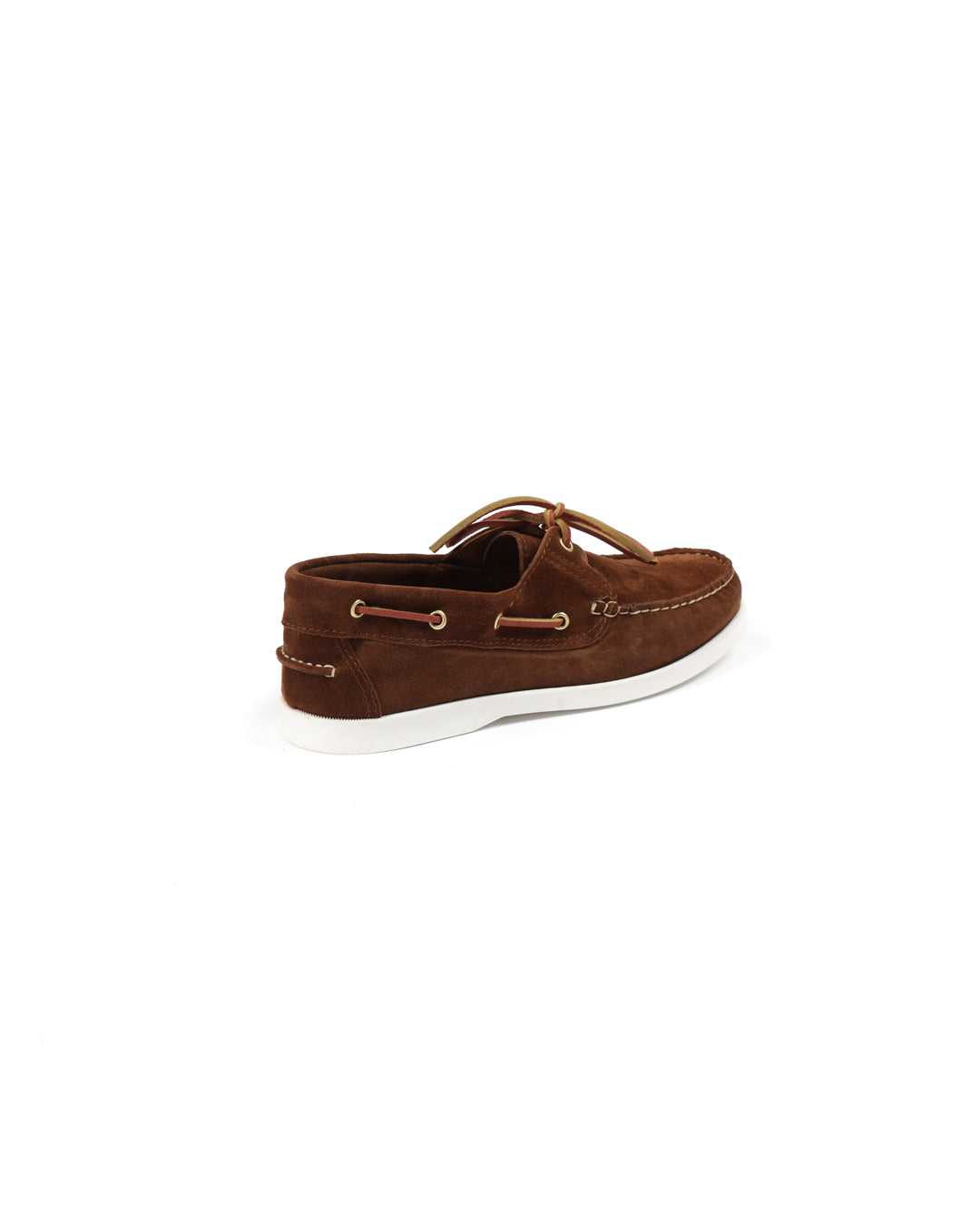 Jimmy - dark brown suede boat