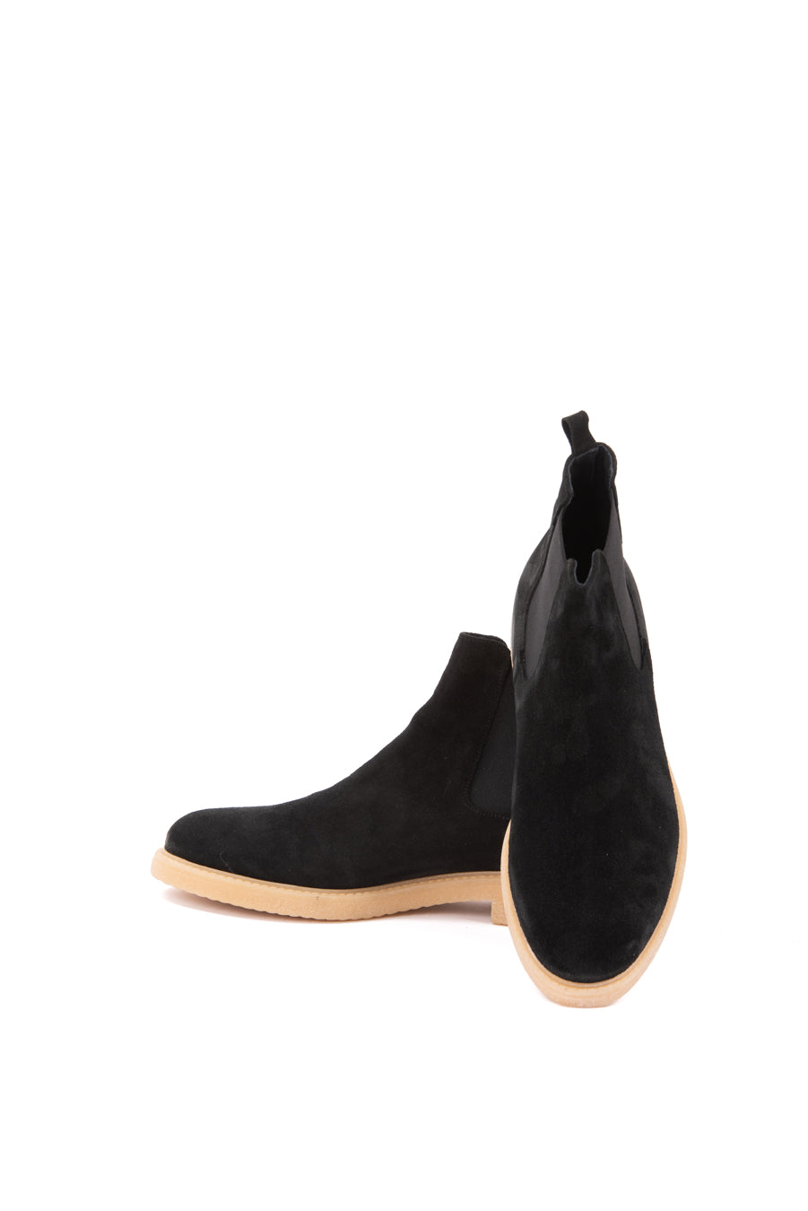 Eagle - crepe bottom ankle boot in black suede