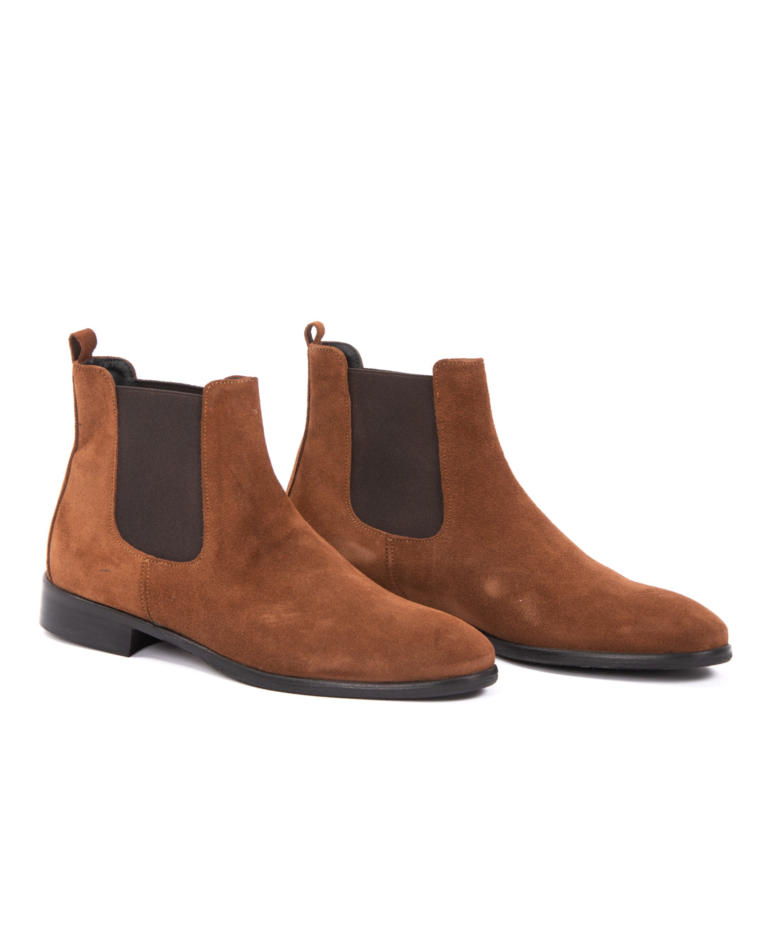Dre - bottines chelsea en daim camel sale