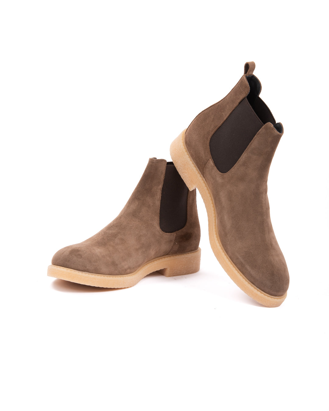 Eagle - crepe bottom ankle boot in steppe suede