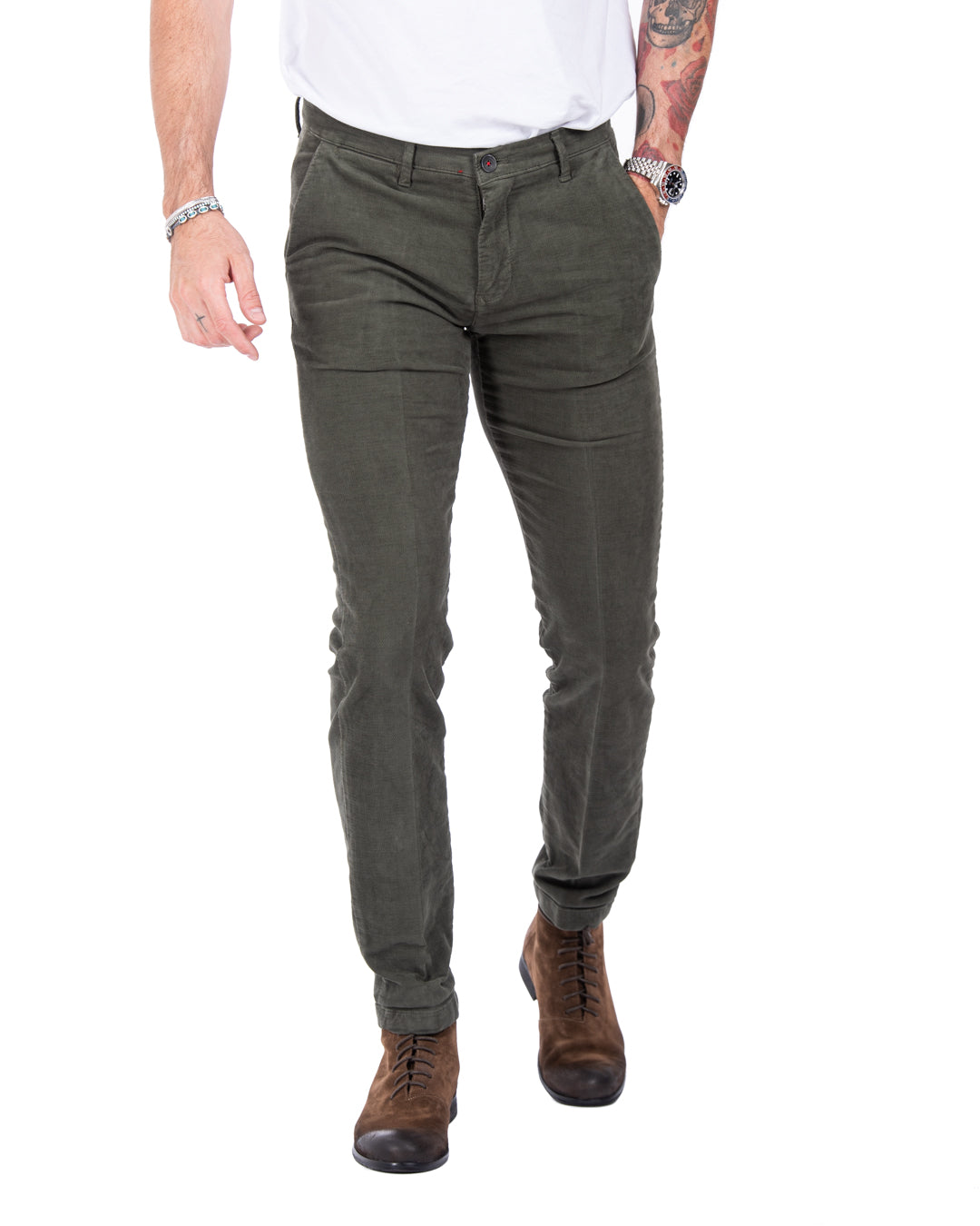 Job - military moleskin trousers