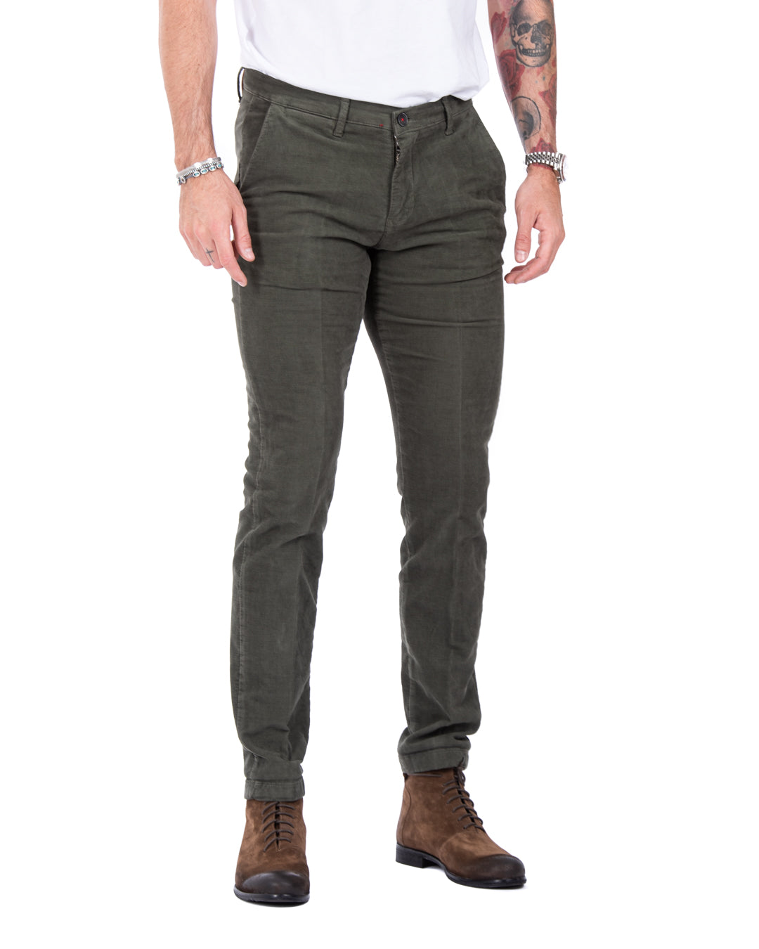 Job - military moleskin trousers