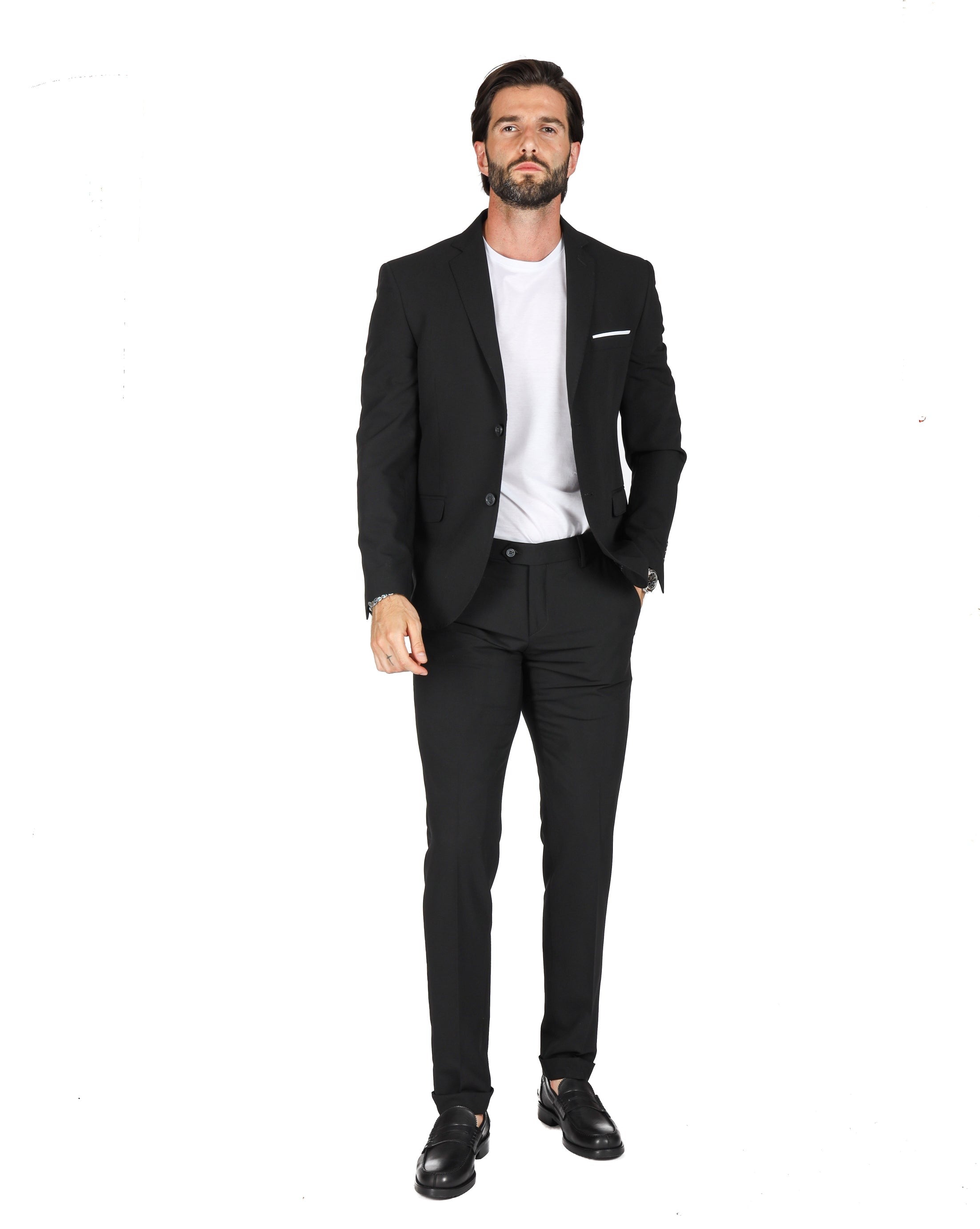 Berlino - abito basic nero