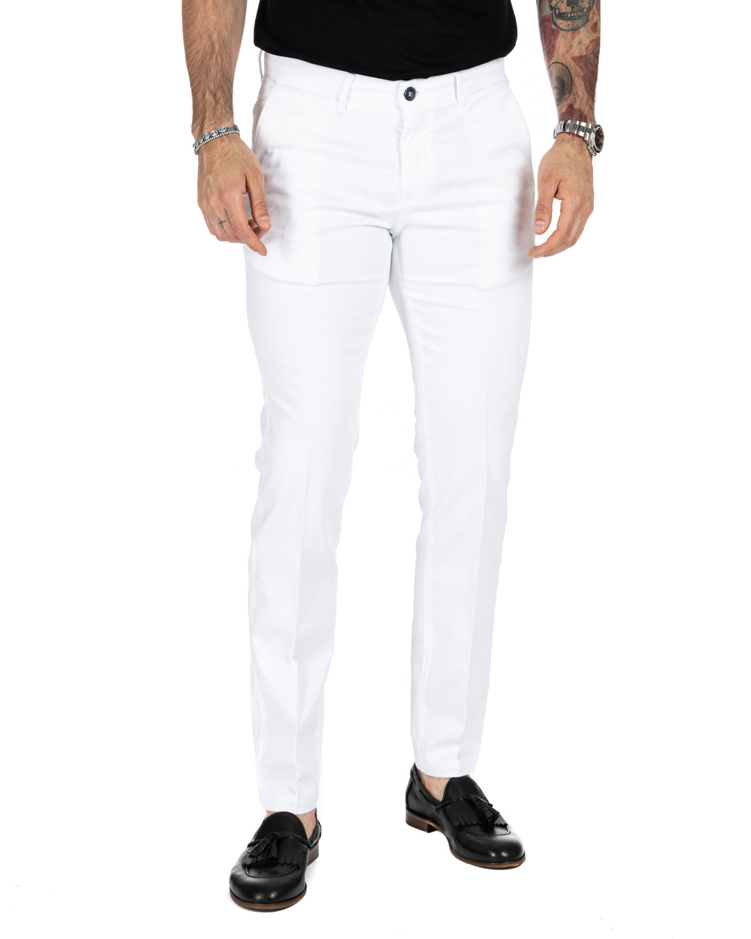 Bill - white armored trousers