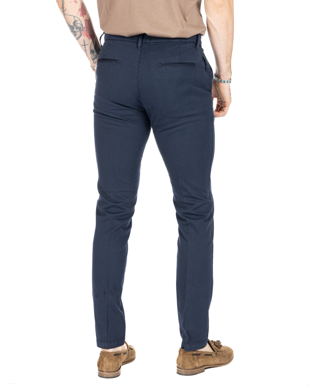 Bill - pantalone armaturato blu