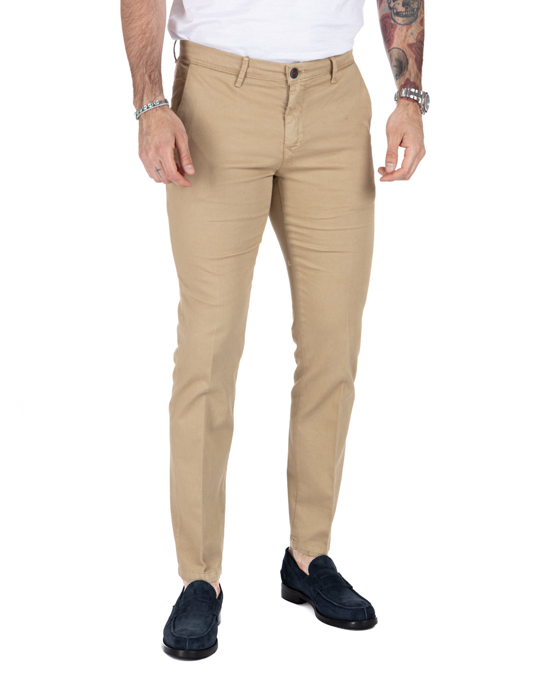 Bill - camel armored trousers