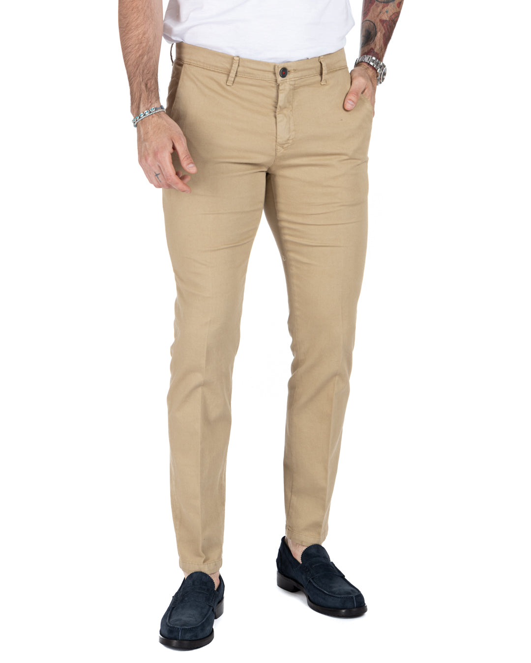 Bill - camel armored trousers