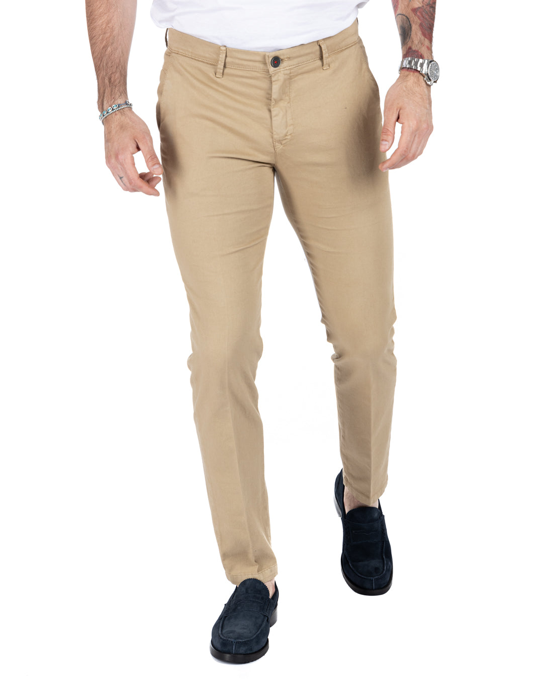 Bill - camel armored trousers