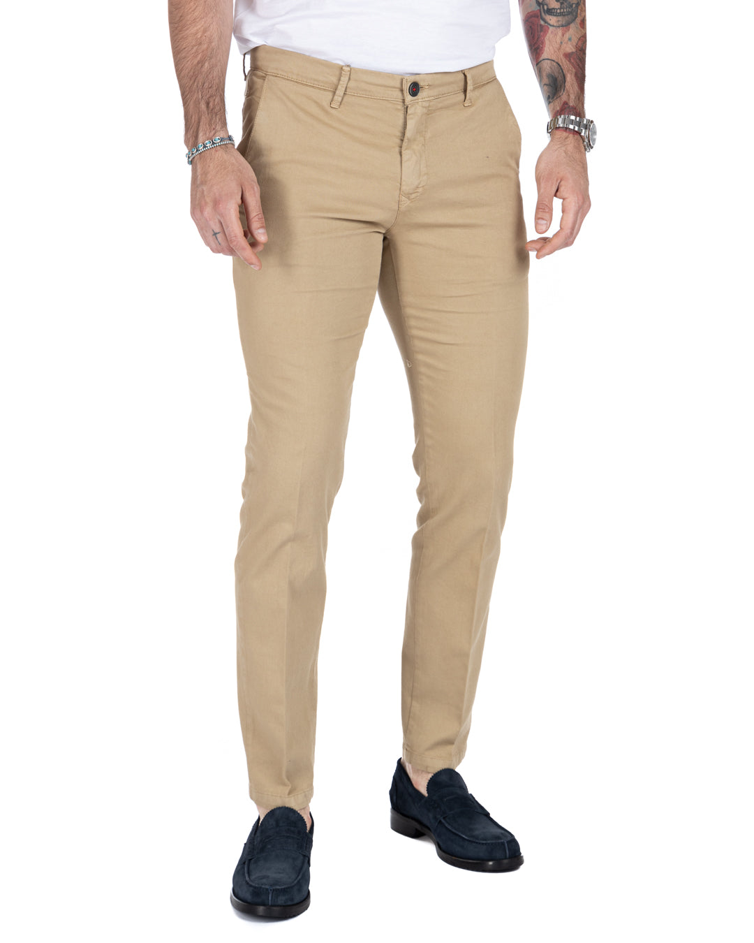Bill - camel armored trousers