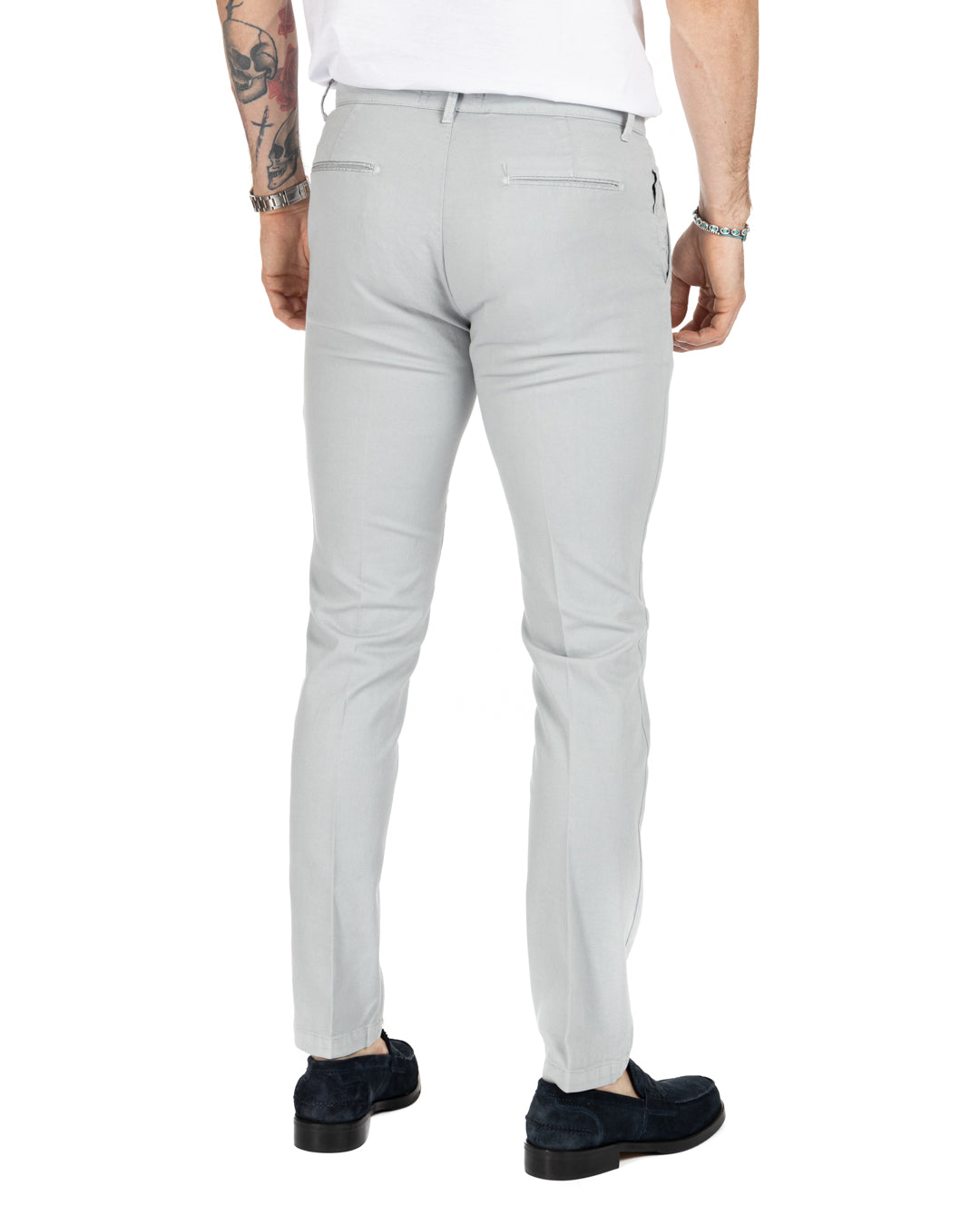 Bill - gray armored trousers