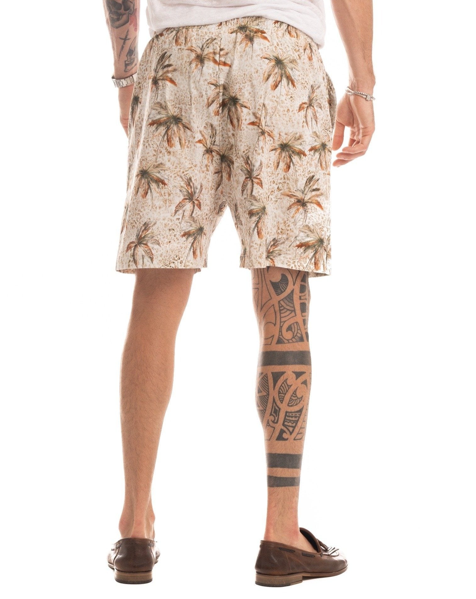 LOS ANGELES - COTTON BERMUDA SHORTS