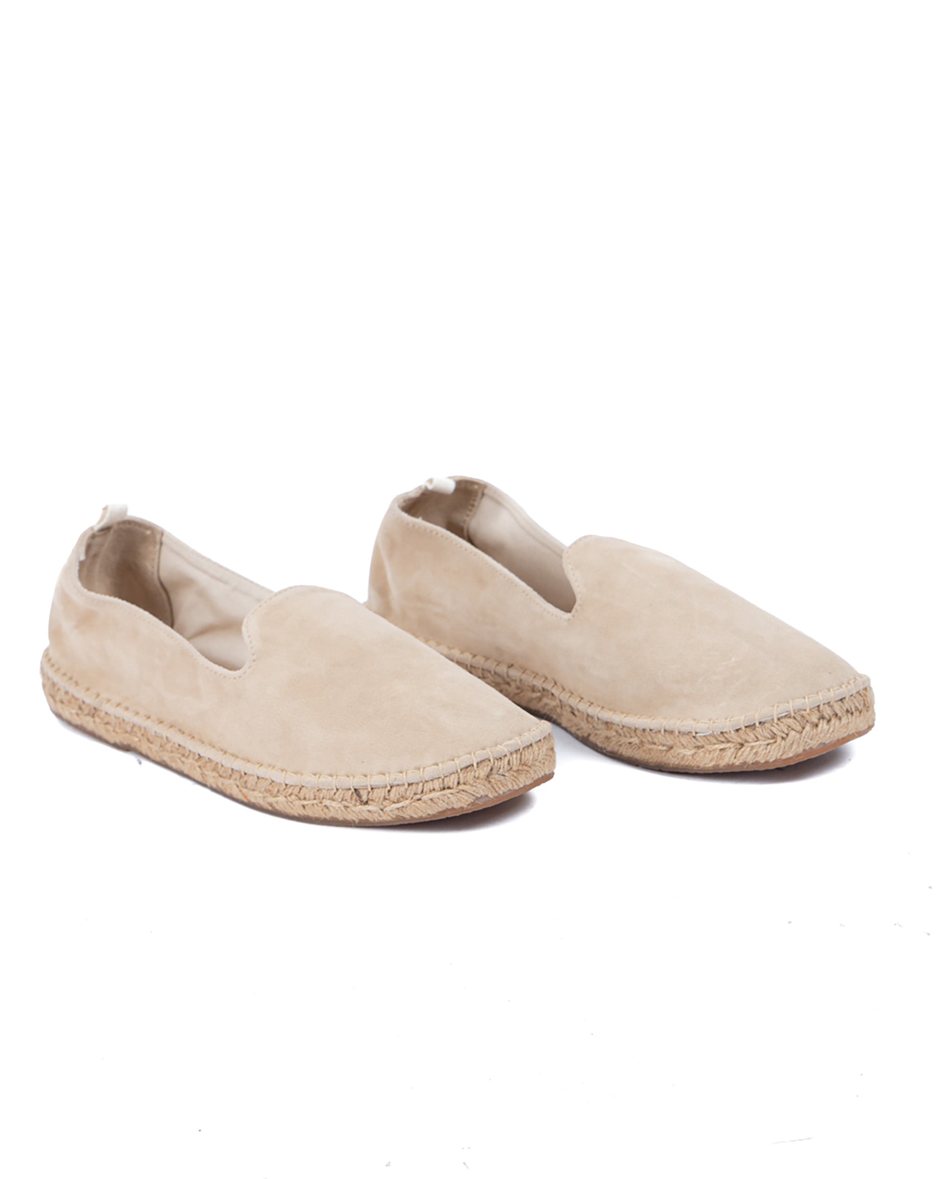 Atene - espadrillas camoscio beige