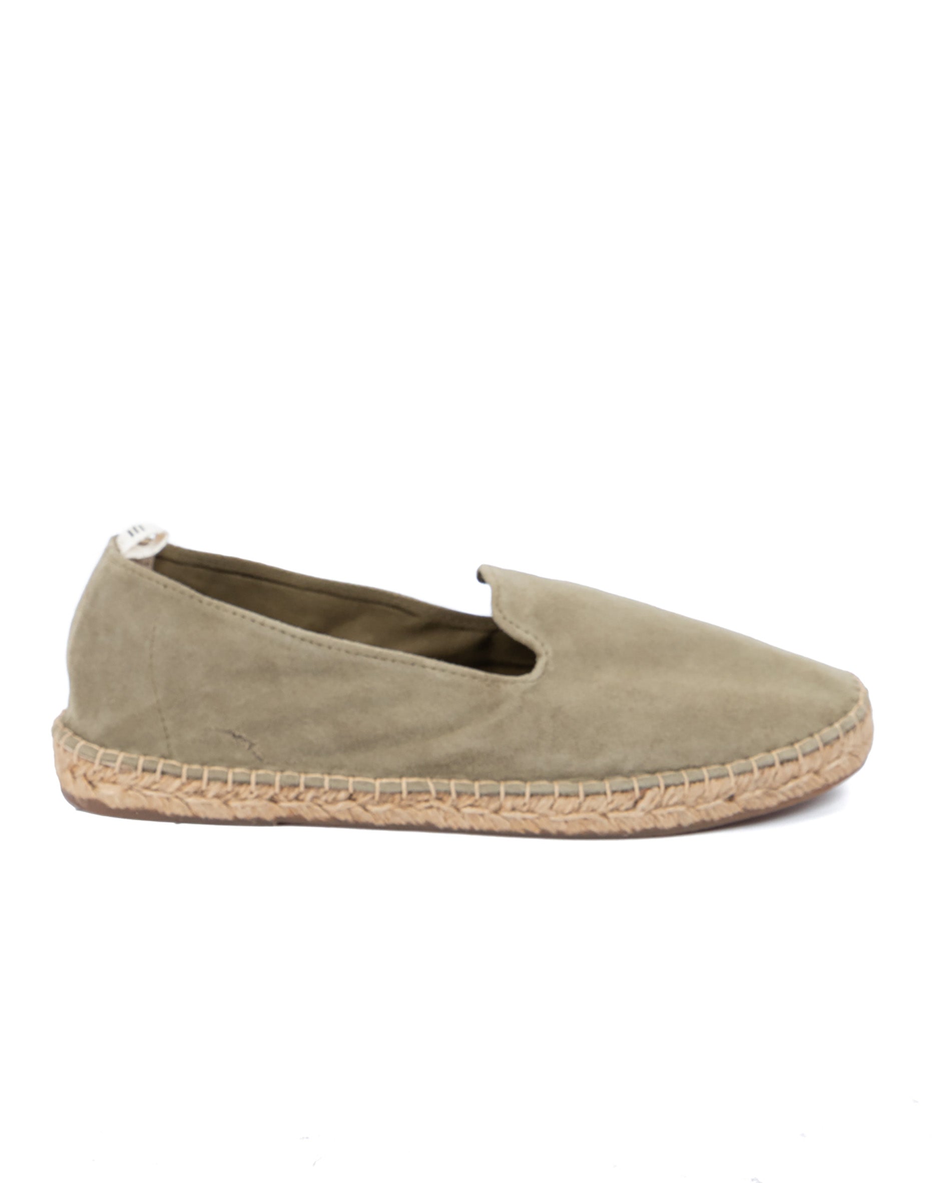 Athens - green suede espadrilles