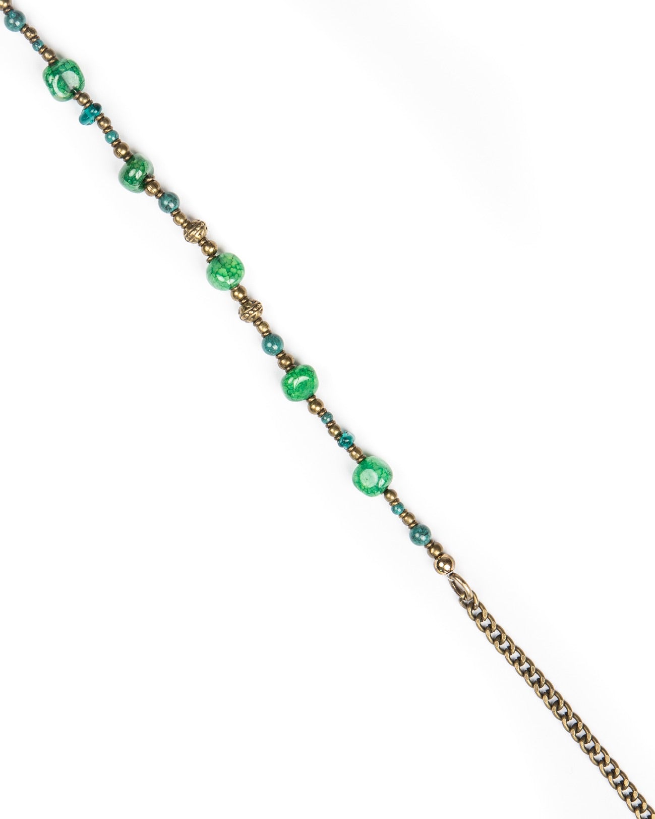 EPS - CHAINE DE PANTALON CUIVRE ET VERTE