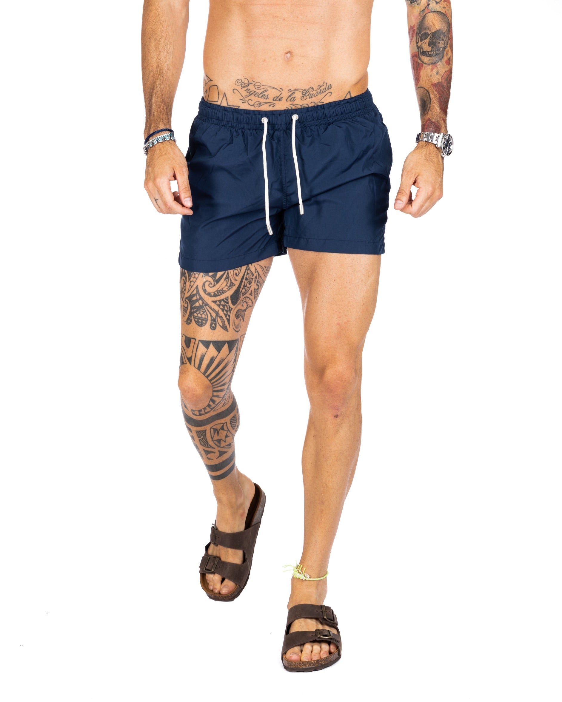 Swimsuit - Solid blue
