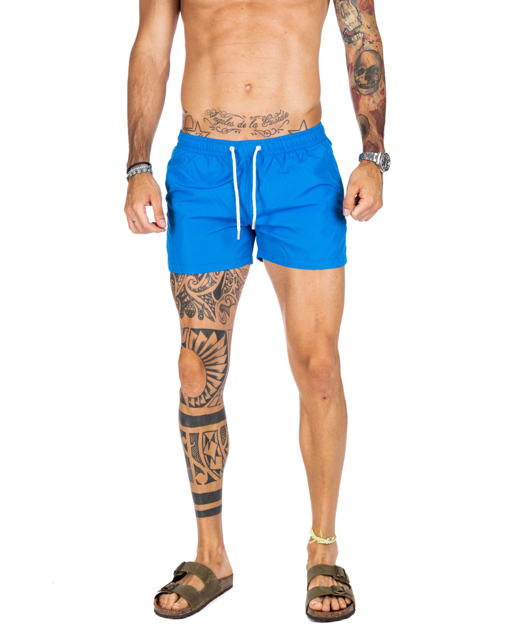 Swimsuit - royal solid color