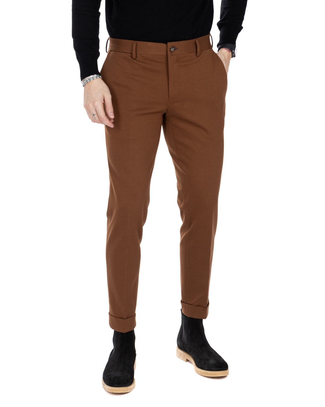 Altamura - classic brown trousers