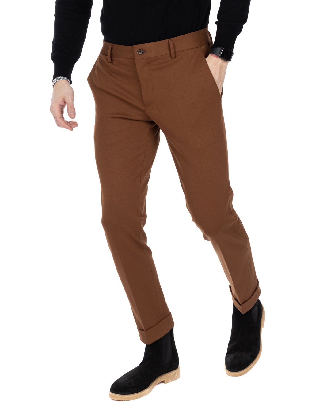 Altamura - classic brown trousers
