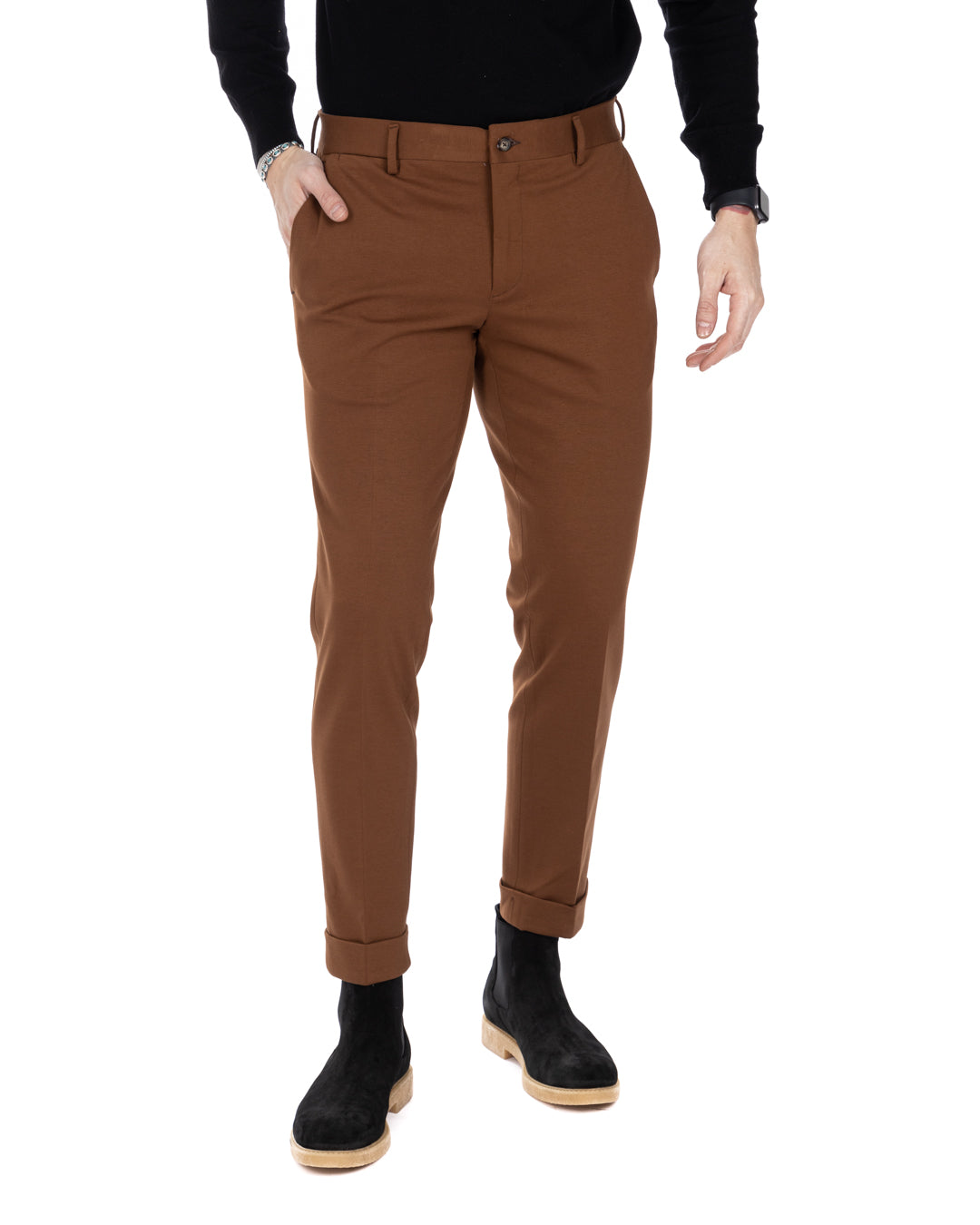 Altamura - classic brown trousers
