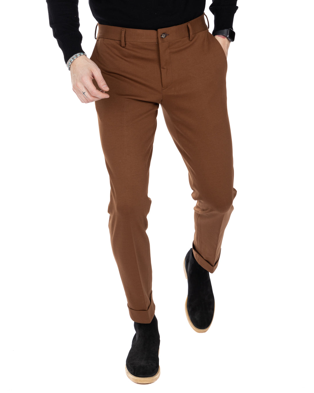 Altamura - classic brown trousers