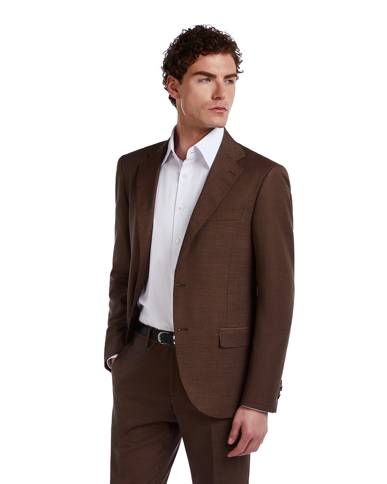 Traje Sydney grisalla marrón