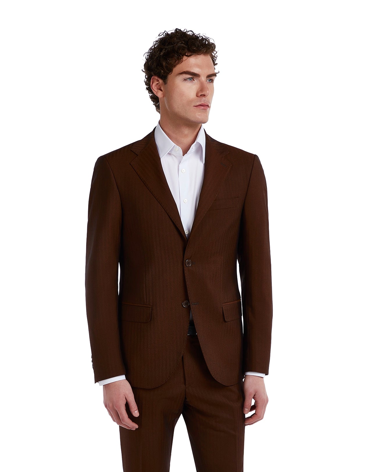 Paris brown solaro suit