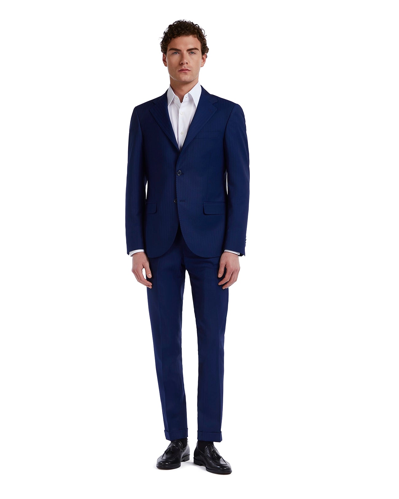 Paris blue solar suit