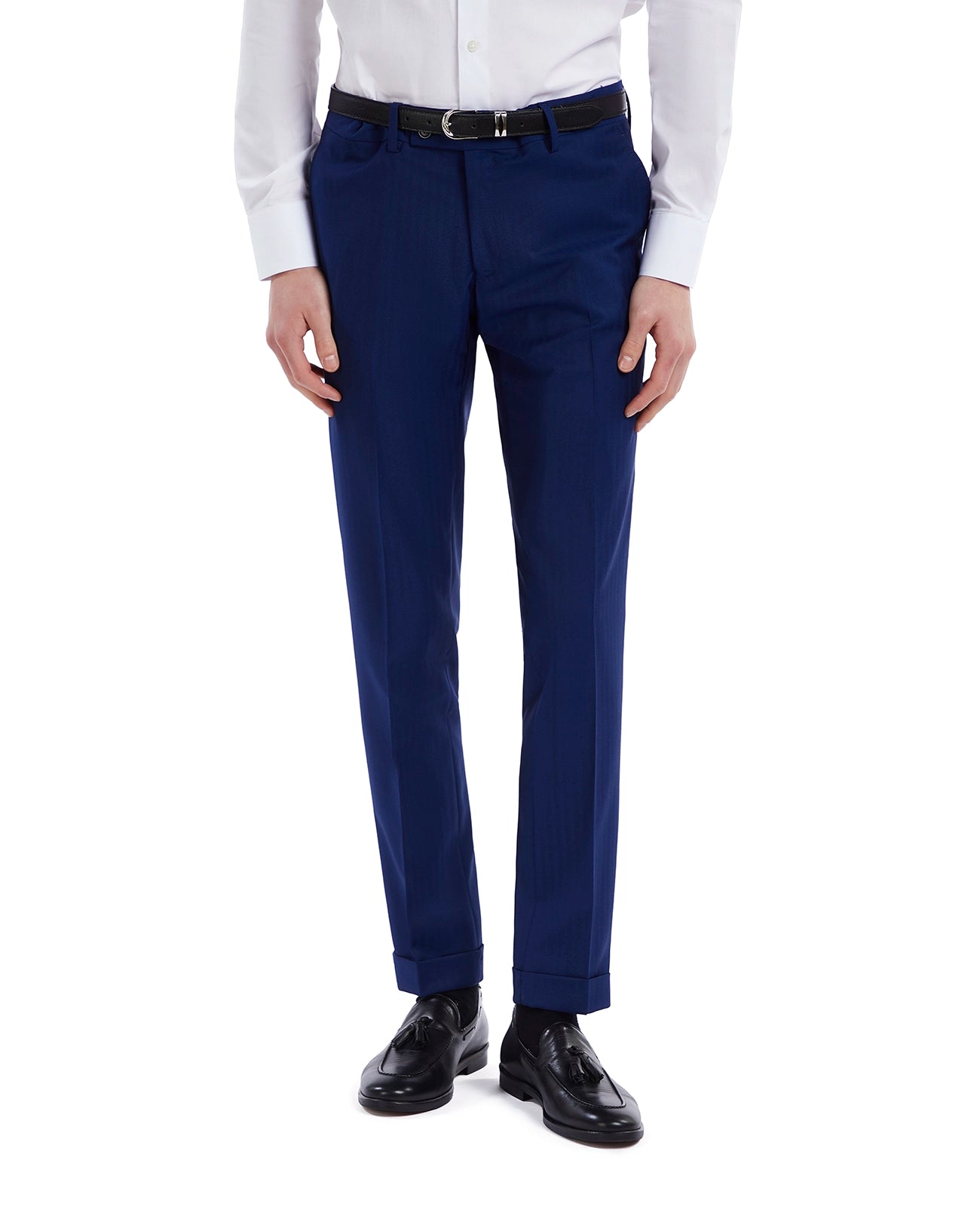Paris blue solar suit