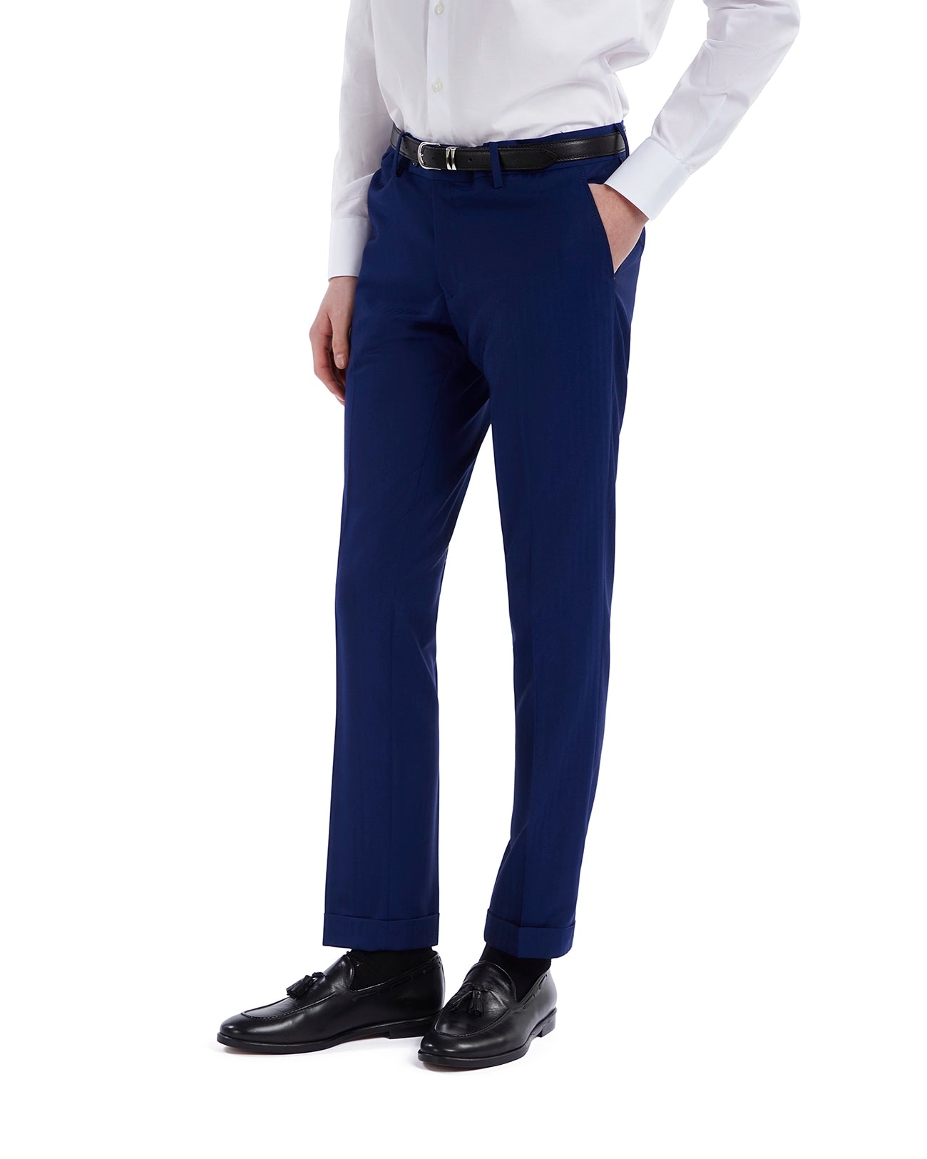 Paris blue solar suit