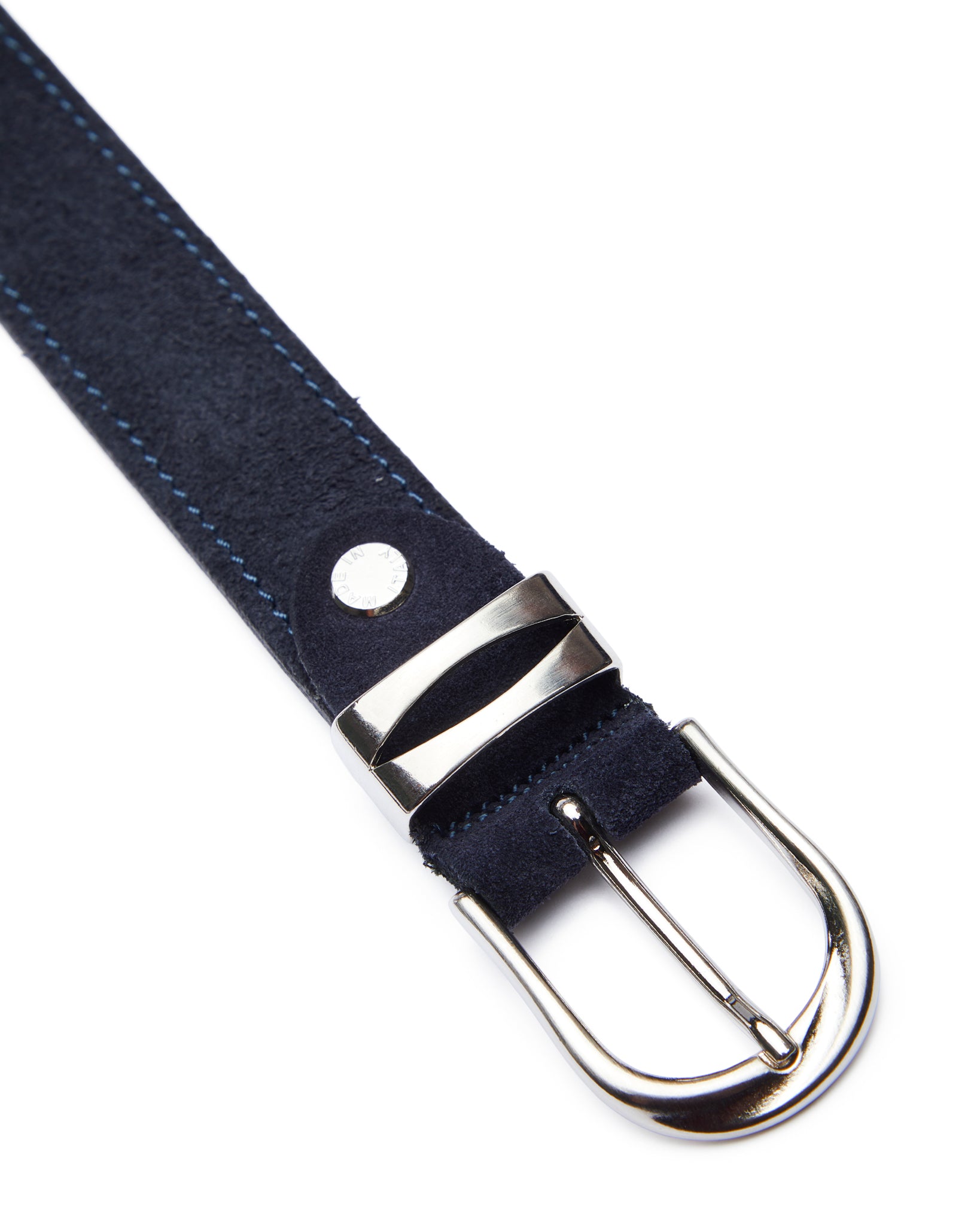 Cintura Arezzo in camoscio blu
