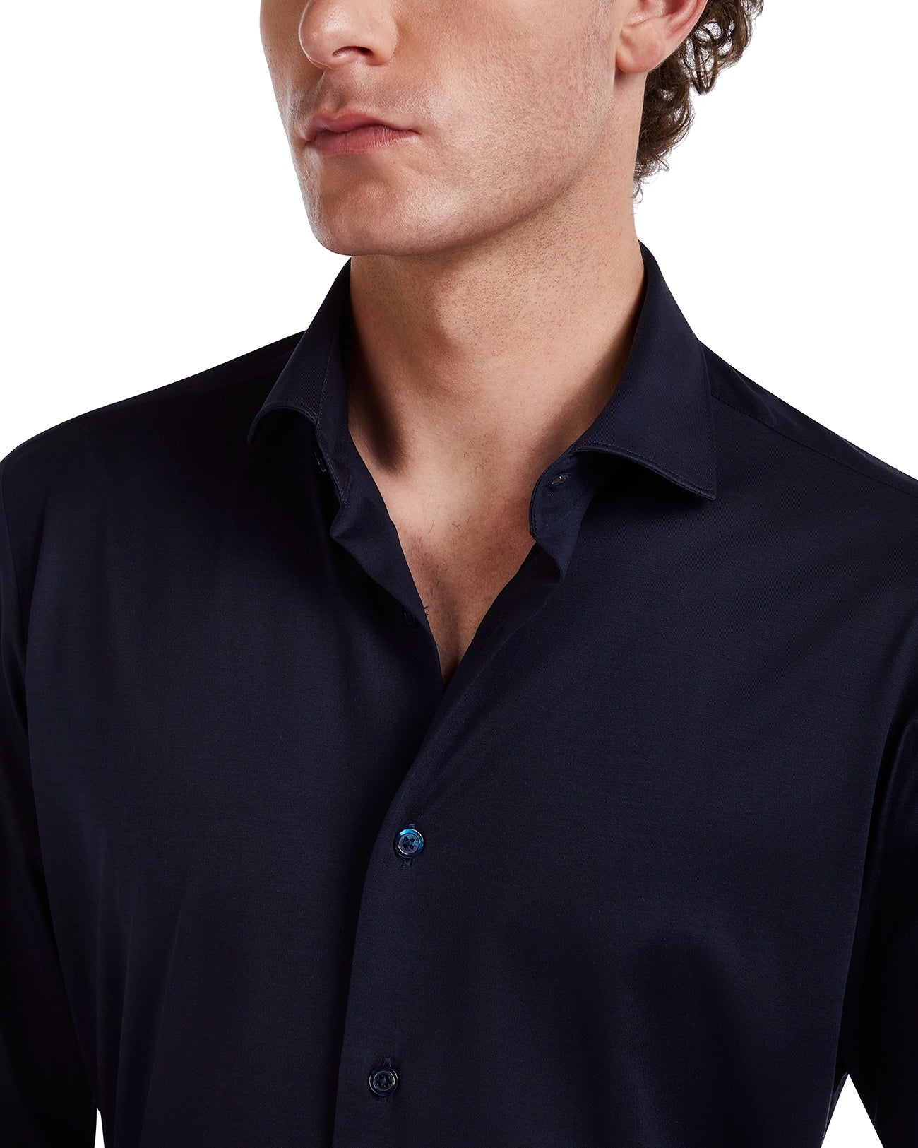 Miyagi blue cotton shirt
