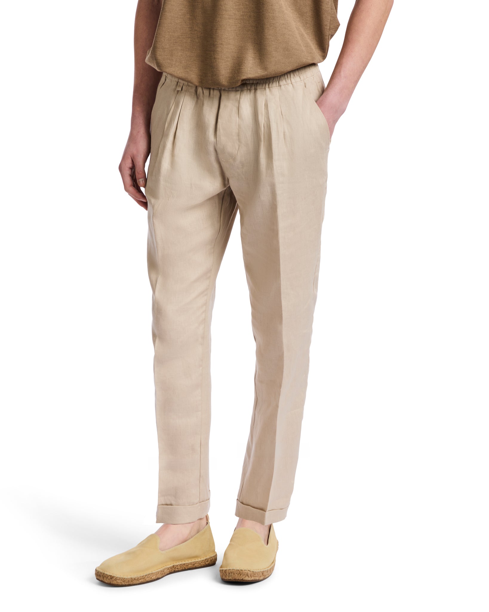 Pantalaccio Sangio in puro lino spago