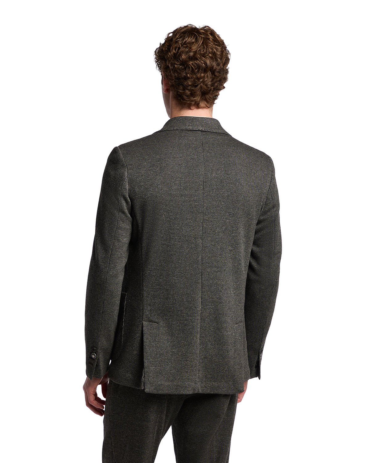 Chaqueta Cortina pata de gallo moro