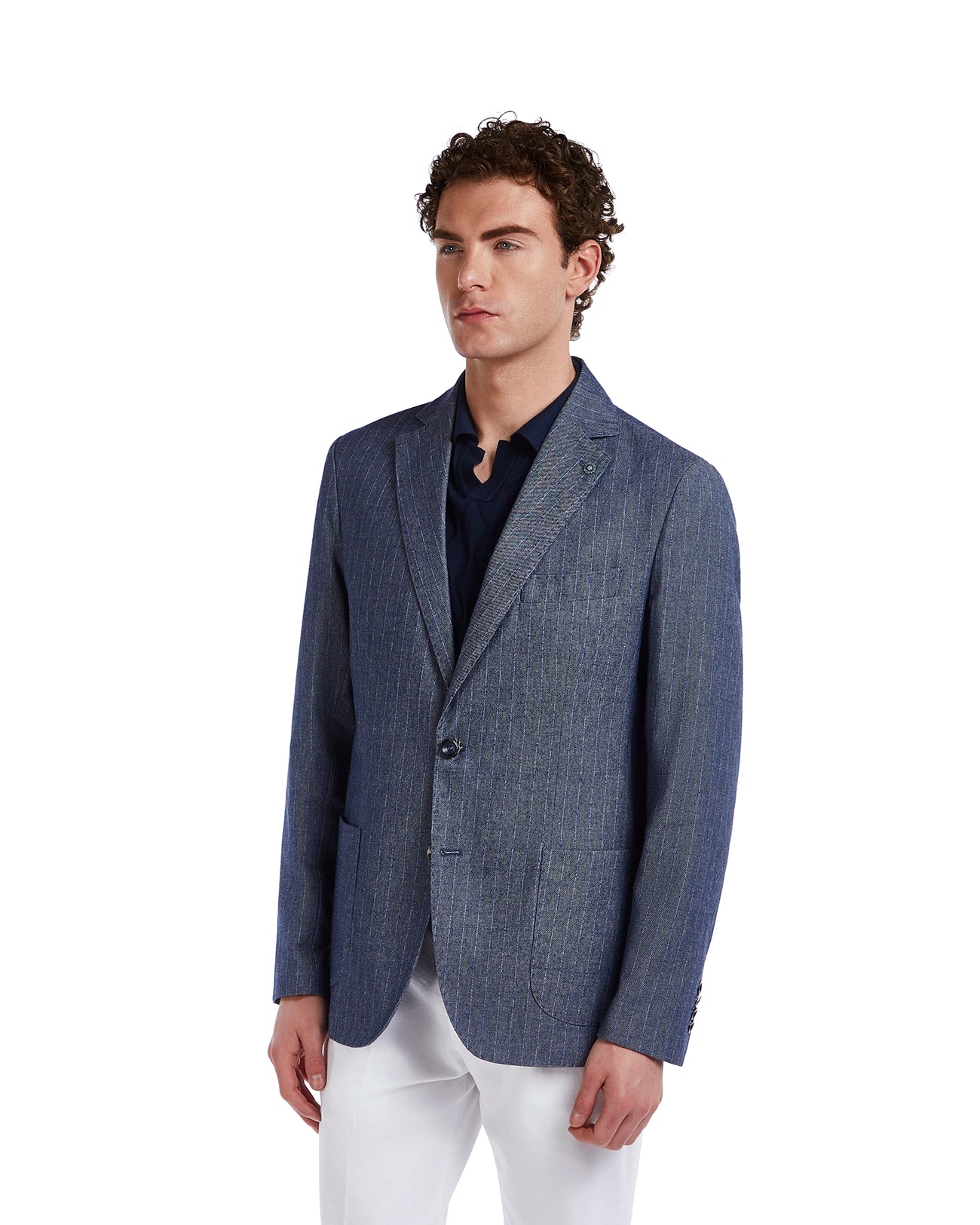 Chaqueta a rayas azules Vernazza