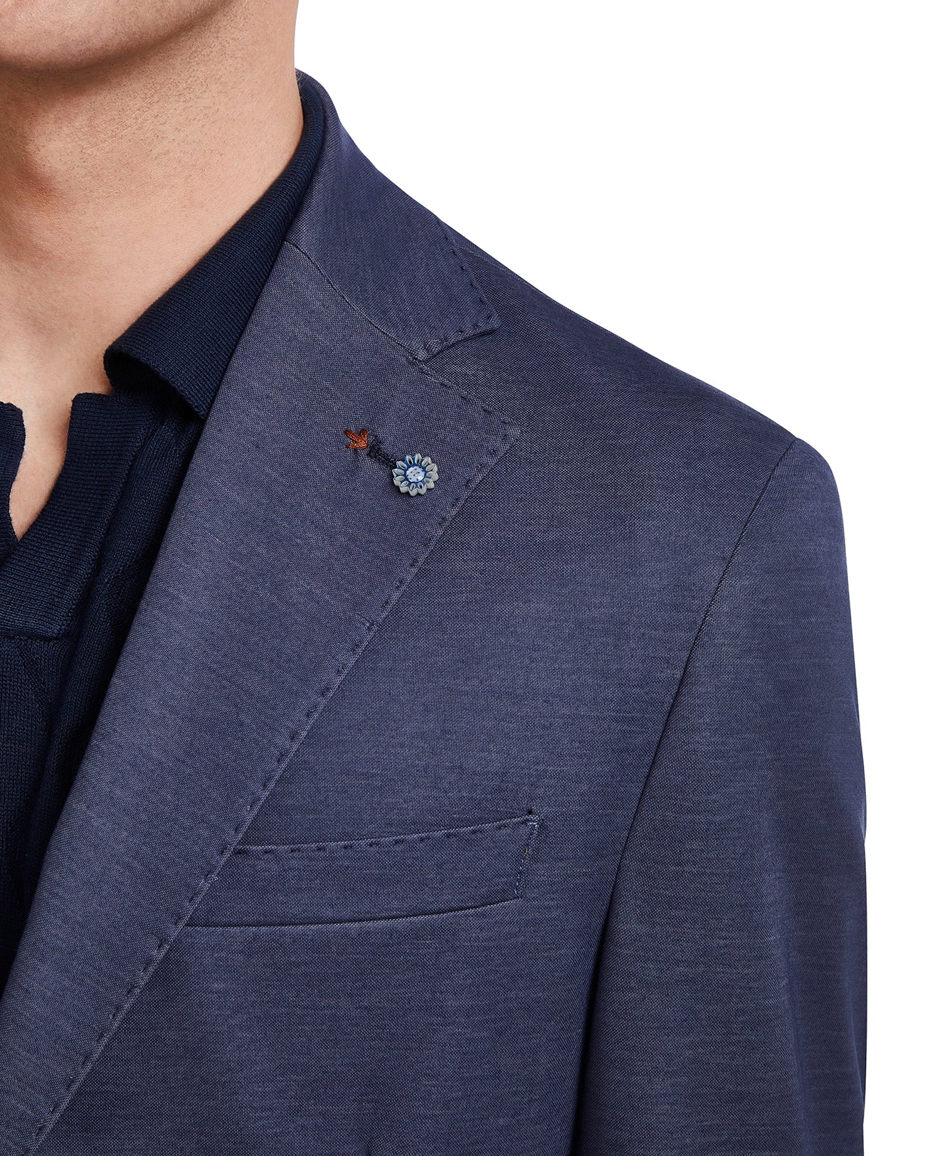 Giacca Deruta bluette