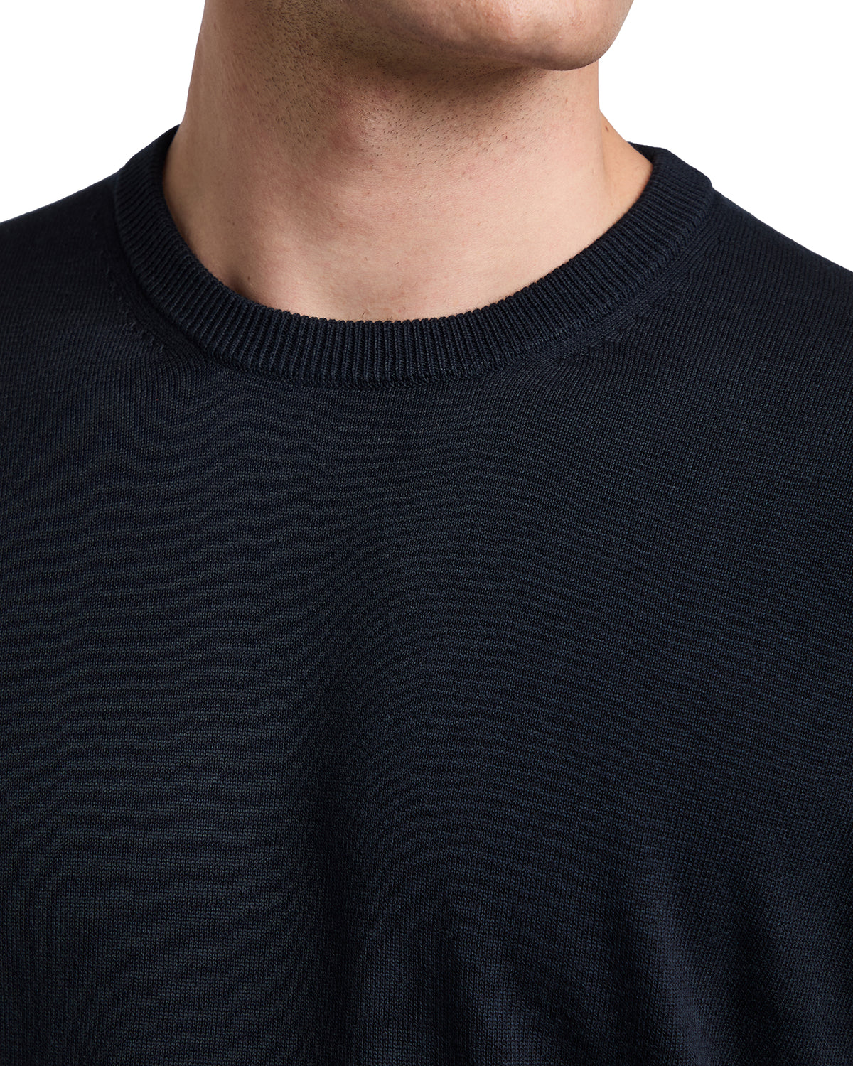 Ugo blue cotton sweater